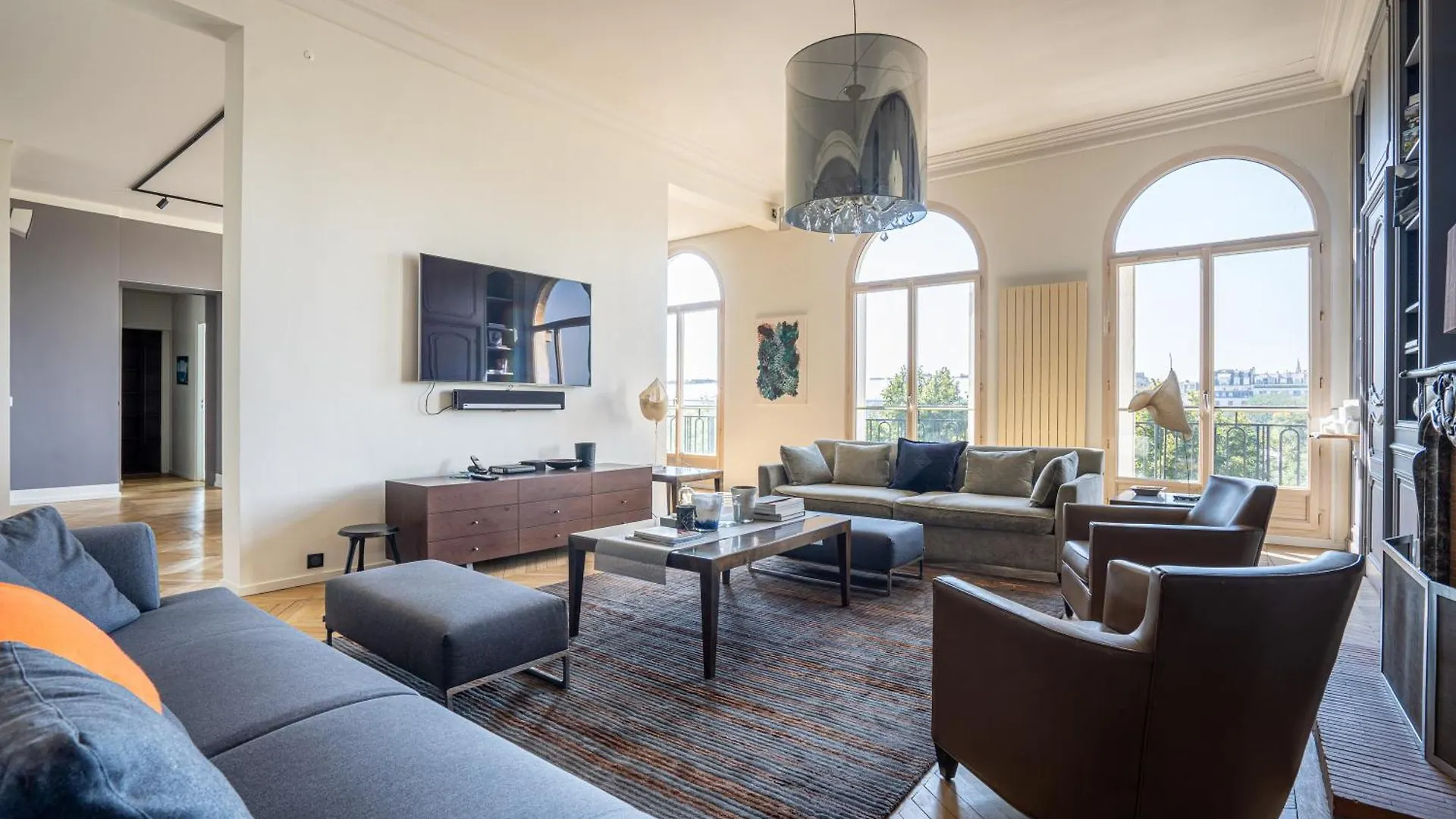Apartment Luxury 4 Bedroom Eiffel Tower View Paris